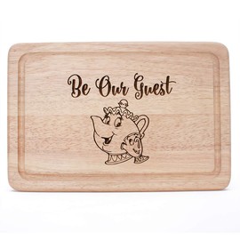 Be Our Guest Housewarming Christmas Chopping Board Gift