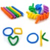 Set of 16 Rainbow Pop Tubes Relieves Stress and Anxiety