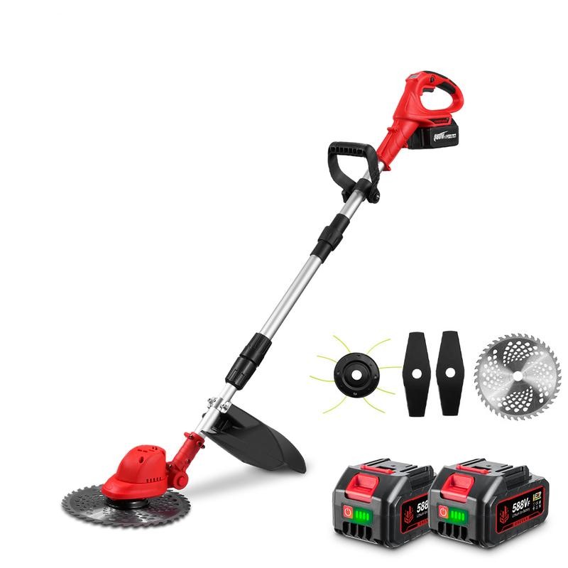 ONEVAN 3-in-1 Cordless Lawn Mower, With 2 x 3.0Ah Batteries,