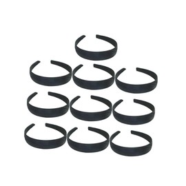 Ipetboom 10pcs Hair Hoops Diy Headband Material Simple Headwrap Accessory for Women Curly Hair