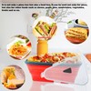 Iceten Pizza Storage Container, Collapsible Pizza Slice Container Storage with