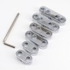 Unbranded 8mm 8.8mm 9mm Spark Plug Chrome Wire Separators Dividers
