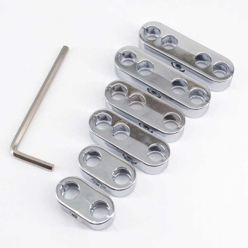 Unbranded 8mm 8.8mm 9mm Spark Plug Chrome Wire Separators Dividers