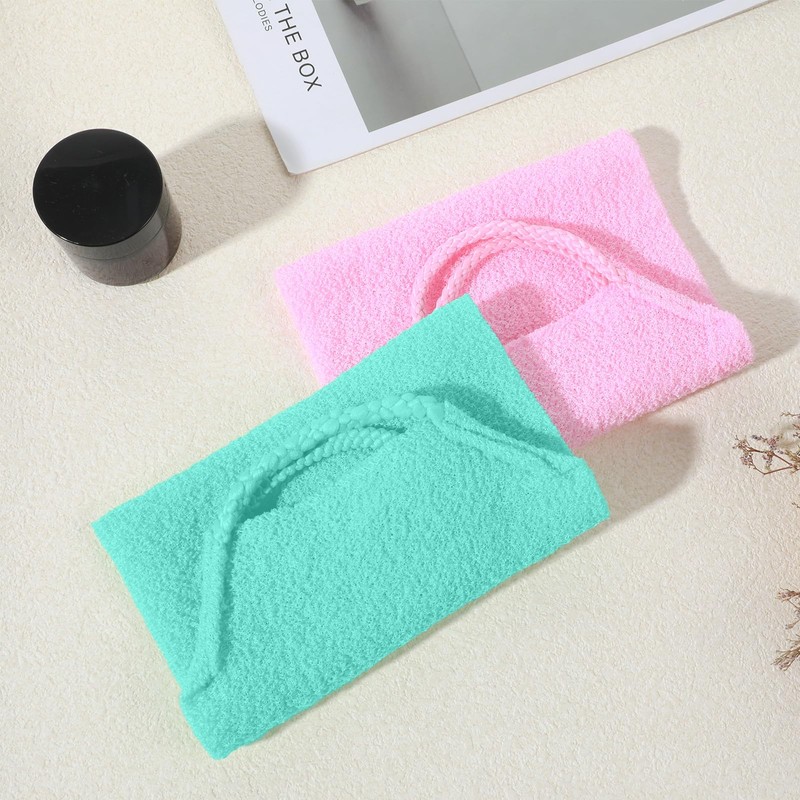 Matwsec 2 Pcs Back Scrubber for Shower, 15.55 Inch Exfoliating