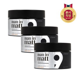 Elastine Men in Matt Hard Wax 80g (3 pieces) / 엘라스틴 맨인매트 하드 왁스 80g3개