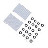 Garage Door Hinge Quiet Roller Sleeves 20Sets, 11mm ID 80mm