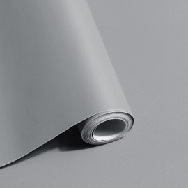 Safiyya Grey Contact Paper Grey Peel and Stick Wallpaper Grey Removable Wallpaper Decorative Peel and Stick Wallpaper Self Adhesive Contact Paper Vinyl Rolls for Wall Furniture 118"x17.7"