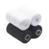 Sewing Machine Threads - Black and White Sewing Threads |
