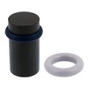 2-1/4 in. Flat Top Door Stop in Matte Black