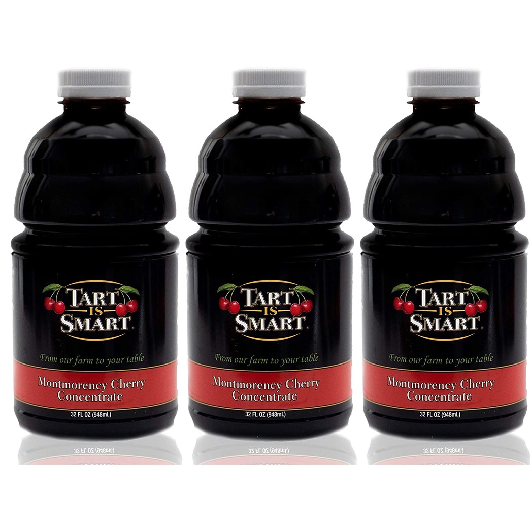 Tart is Smart, Montmorency Tart Cherry Juice Concentrate, 32 Ounce, 3 Count