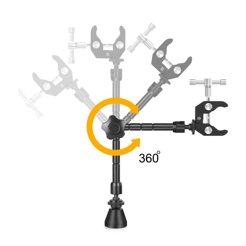 Helping Hands Magnetic Soldering Clamp with 2.16-inch Jaw Opening, Super