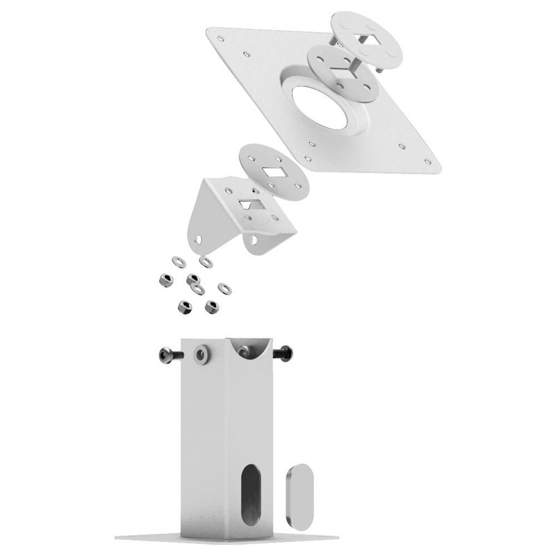 VIDABOX 360 Tilting VESA Surface Mount - White