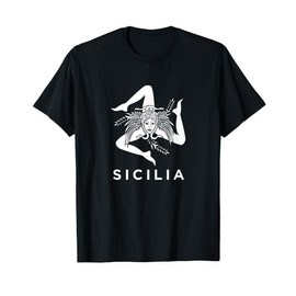 Sicilian Pride - Sicilia - Sicilian Flag Trinacria graphic T-Shirt