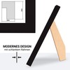 CABBEL Picture Frame 20 x 20 cm, Black, Sturdy MDF