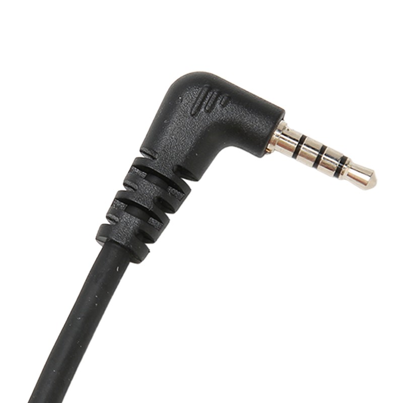 PTT Adapter with 90cm Cable Push to Talk Portable Headset