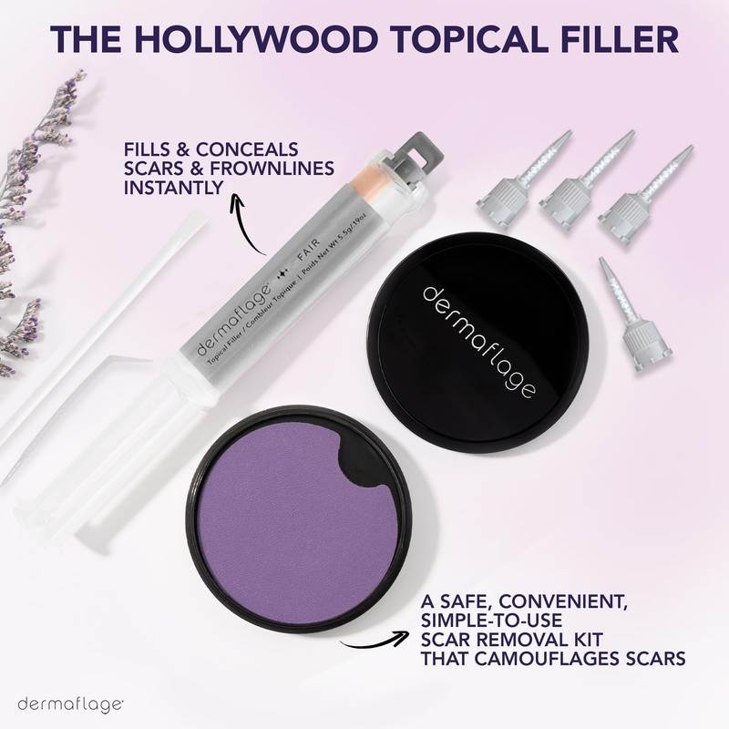 Dermaflage Scar Filler Kit - Medium - Deep Scar Cover