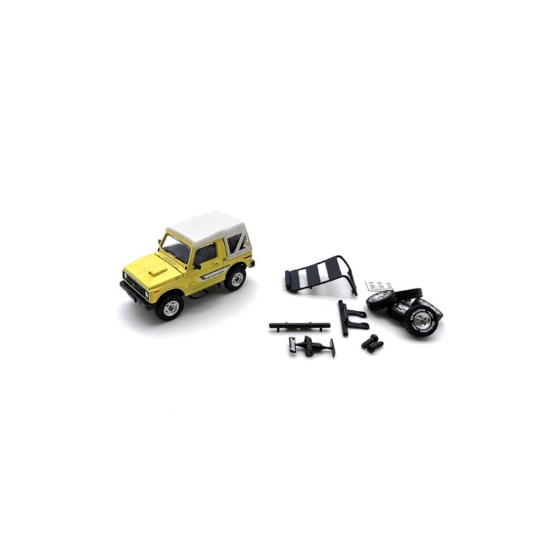 BM Creations 64B0170 Suzuki Jimny (JA11) Yellow (Japan Version) RHD