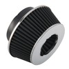 HIFROM 8161 Universal Clamp-On Air Filter Washable Filter Black Small