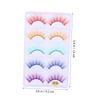 IWOWHERO Eyelashes Extension Supplies 5 Pairs 3d False Lashes for