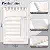 Newkita 80 Sheets Undated Daily Planner, To Do List Notebook