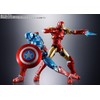 S.H. Figuarts Captain America (Tech on Avengers), Approx. 6.1 inches