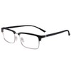 OCCI CHIARI Black Reading Glasses for Men Semi Frame Stylish