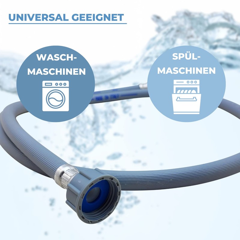 LICHTBLAU Inlet Hose 2979 I 3.0 m I Washing Machine