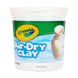 WHITE -AIR DRY CLAY 5LBS