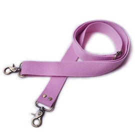 Wento 1pcs 31''-57'' Adjustable Webbing Shoulder Cross Bag Strap,Band Width 1.18 inches,Replacement Cross Body Purse Straps,Canvas Adjustable Purses Straps WTD34 (Pink)…