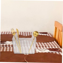 DOITOOL Cube Storage Bin Drawer Sundries Boxes Set Plastic Drawer Boxes for Organization