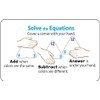 Trend Enterprises: Three-Corner Addition and Subtraction Flash Cards, T1670, Interactive