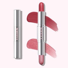 SOFFIYA Blush & Highlight Stick, Double-head, Cream Blush Stick, Lightweight Long-lasting Color Natural Blush Makeup Stick, Multi Face Blush for Cheek, Lip and Eye, Dewy Finish for All Skin Tones - Color: Z06