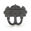 Ironmongery World Cast Iron Vintage Old Victorian Style Double Coat