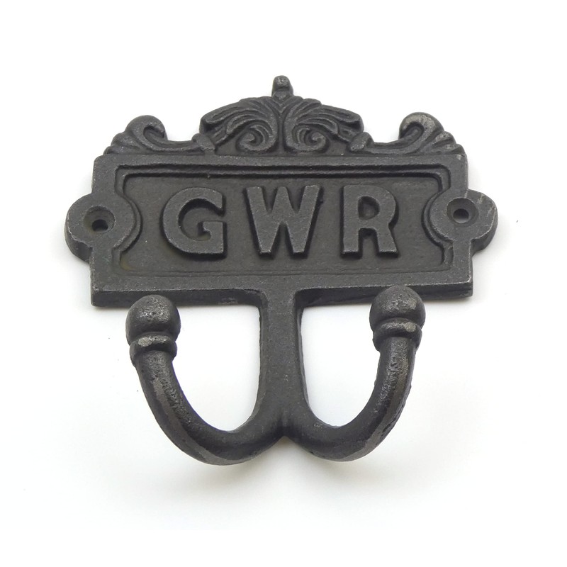 Ironmongery World Cast Iron Vintage Old Victorian Style Double Coat