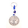 z1 Silver Keyring Meaning Tree of Life The Evil Eye
