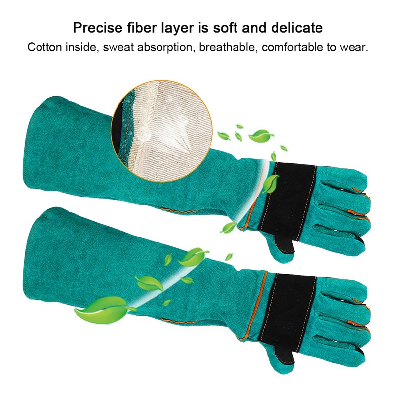 Leather Pet Training Anti bite Anti Scratch Animal Protective Safety