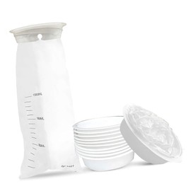 Vomit Bags Disposable, Emesis Bags Disposable Puke Bag Lightweight with 10 Pack for Long Trips