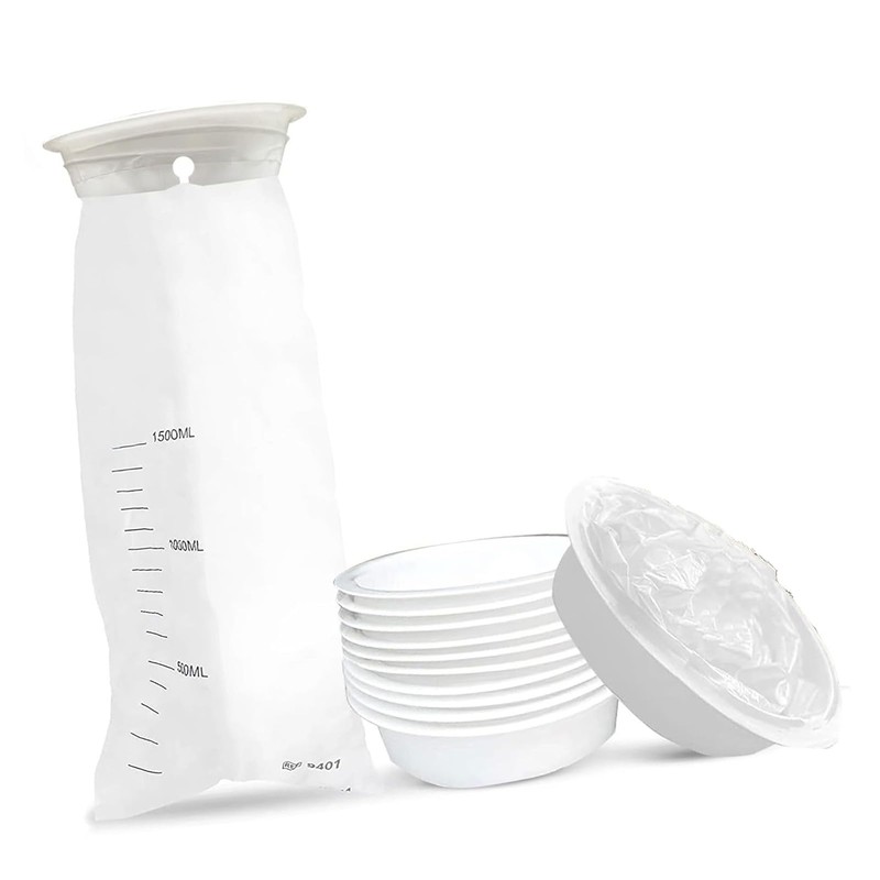 Vomit Bags Disposable, Emesis Bags Disposable Puke Bag Lightweight with
