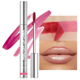 LYBHDAFA Lip Stain Peel Off, Mauve Lip Liner Stain Peel Off Tattoo Matte Lip-tint, Long Lasting, Waterproof, Transfer-proof, Moisturizing, Easy to Use, Highly Pigmented Color for All Skin Types (#00)
