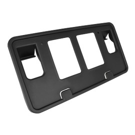 KEWISAUTO Front License Plate Frame for F150 06-08, Black Front Bumper License Plate Bracket Holder Cover for Ford F-150 Lincoln Mark LT 2006 2007 2008 Accessories (1PCS, Replace #6L3Z-17A385-AAA)