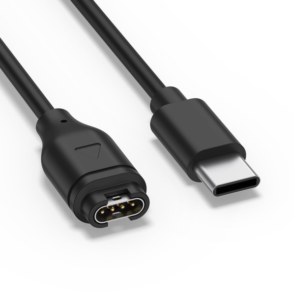 USB C Charger Cable Compatible with Garmin Fenix 7 6
