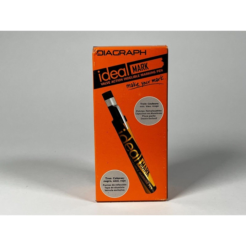 Ideal Mark Valve Action Marking Pen (Black)