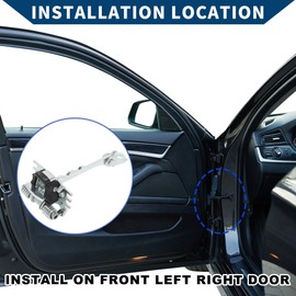 Hihaha No.804309044R Door Check Strap Stopper Limiter for Renault Megane MK3 DZ0/1 Coupe 2008-2016/ Front Left Door Check Bracket Stop/Durable 1Pc