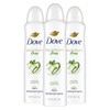 Dove Aluminum Free Deodorant Spray for Women 3 Count Cucumber