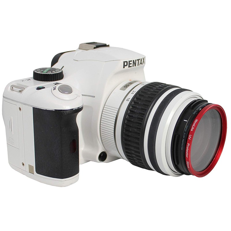 NinoLite Red Border 95mm UV Filter Camera Lens Protection with