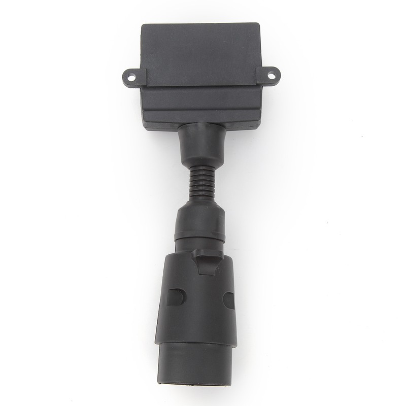 Trailer Adapter 7 Pin Round Male Plug to 7 Pin