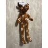 Patchwork Long Leg 🫎 Moose Dog Squeaky Toy 24”