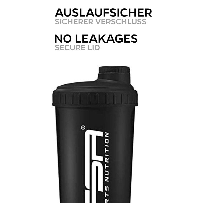 FSA Nutrition Protein Shaker 700 ml with Measuring Scale and
