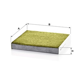Original MANN-FILTER Interior Filter FP 1919 – FreciousPlus biofunctional pollen filter – For passenger cars