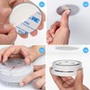 Magnetic Smoke Detector Sticky Pads Magnetic Adhesive Pads 3PCS Magnetic